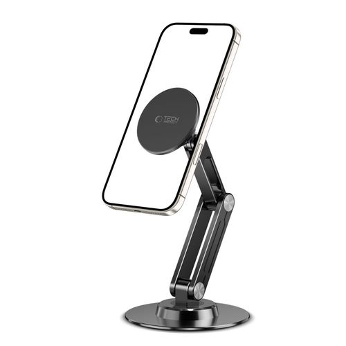 tech-protect dpt100 universal magnetic magsafe phone desktop stand black na Arena.pl