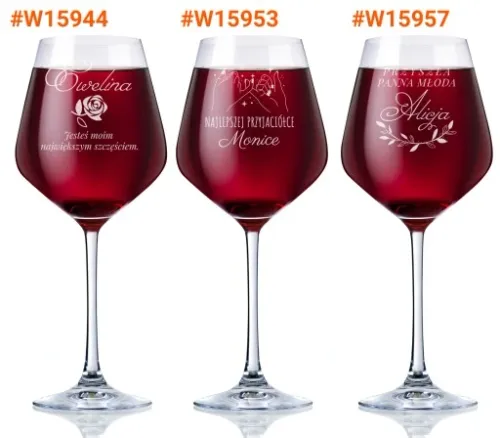 KIELISZEK do WINA KROSNO na urodziny 18-99 GRAWER na Arena.pl