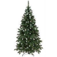 CHOINKA SOSNA DIAMENTOWA ŚNIEŻONA 200cm gęsta sztuczna PREMIUM +GRATIS