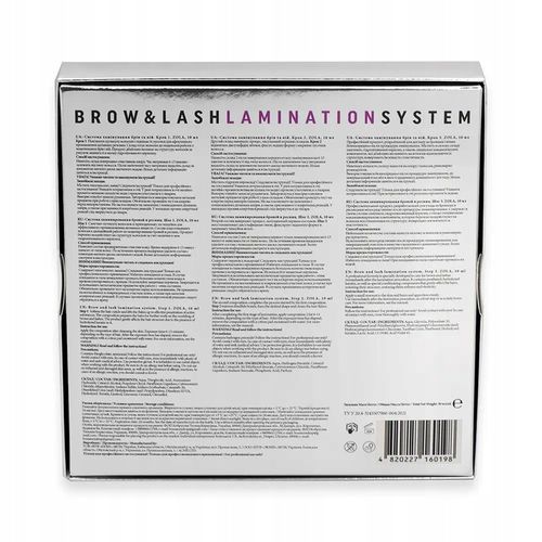 Zestaw do laminacji brwi i rzęs Zola Brow&Lash Lamination System, nr 1,2,3 na Arena.pl