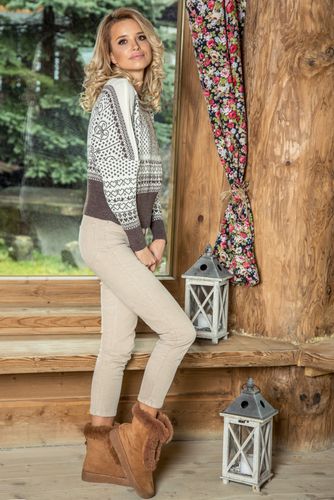 Sweter F606 Espresso UNI na Arena.pl