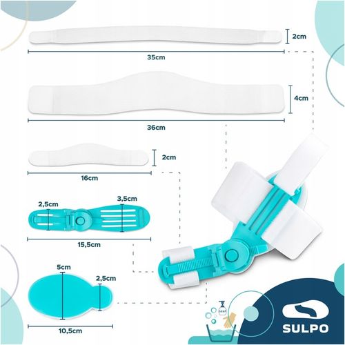 Aparat korygujący ułożenie dużego palca korektor na haluksy dzień i noc na Arena.pl