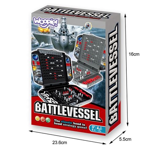 WOOPIE Gra Planszowa Statki MEGA BITWA MORSKA 4+ na Arena.pl