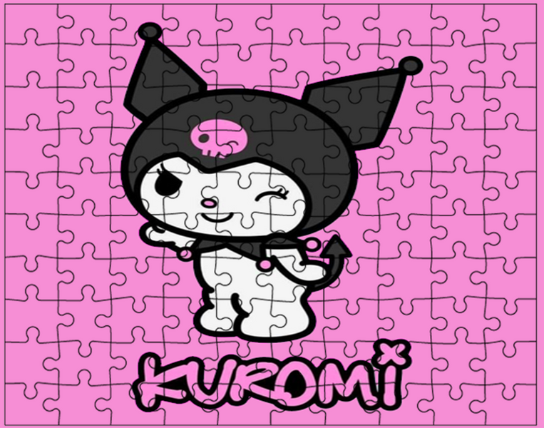 Puzzle tradycyjne Kuromi zdjęcie 1