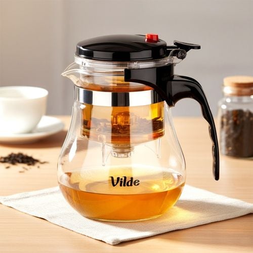 dzbanek szklany 1150ml z zaparzaczem spustowym do herbaty ziół 259417 na Arena.pl
