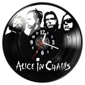 Zegar ścienny z płyty winylowej Alice in Chains 834.14