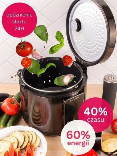 MULTICOOKER ELEKTRYCZNY garnek SZYBKOWAR PAROWAR WIELOFUNKCYJNY 24 na Arena.pl