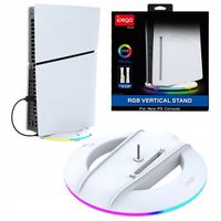 iPega Pionowy Stojak z Oświetleniem RGB do Sony PlayStation 5 PS5 Slim Pro