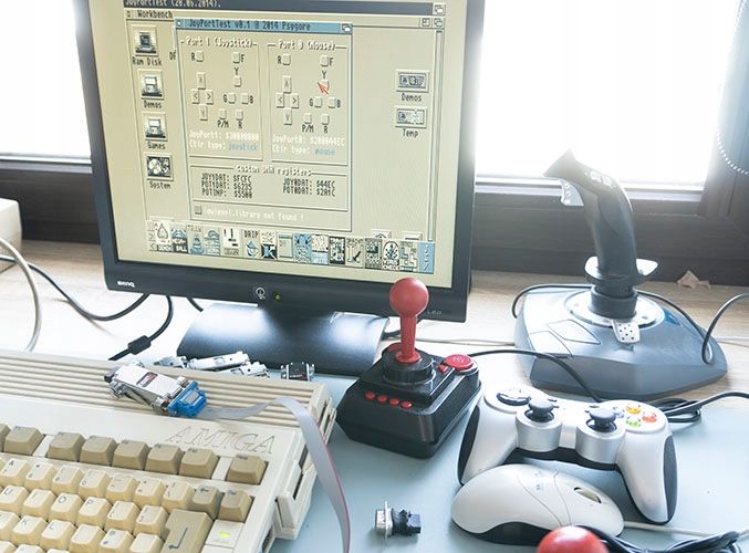Adapter mysz joystick pad do komputera ATARI ST AMIGA C64 TOM RevX zdjęcie 4