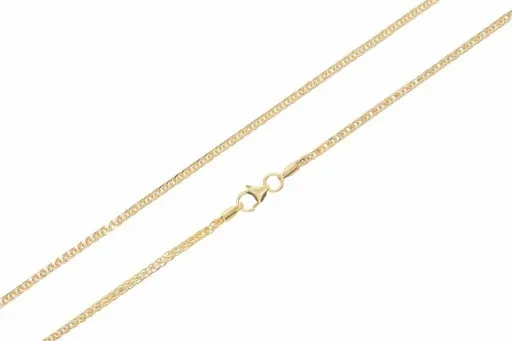 ZŁOTY ŁAŃCUSZEK SPLOT LISI OGON MIENIĄCY SIĘ 585 45 CM + GRAWER PREZENT zdjęcie 6