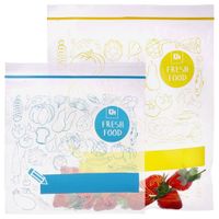 40x Worki Woreczki Torebki Strunowe do Przechowywania Żywności Mrożenia