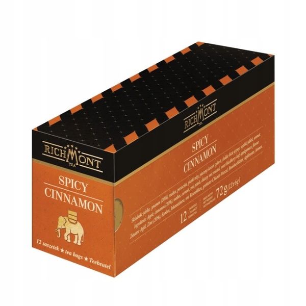 Owocowa herbata Richmont Spicy Cinnamon - 12x6g zdjęcie 1