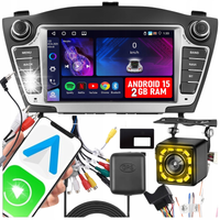 RADIO do Hyundai Tucson IX35 2009-2015 CarPlay Android 15 GPS WiFi FM