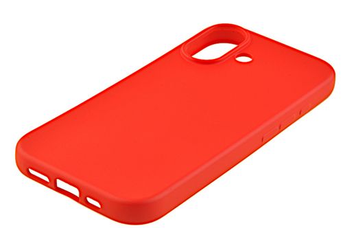 Etui silikonowe Tint do Apple iPhone 17 czerwony na Arena.pl