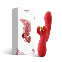 honeyplaybox fortexa red - model z funkcją rytmicznego stymulanta a-spot