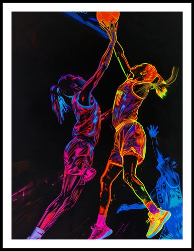 Plakat 60x80cm Mecz W Kosza na Arena.pl