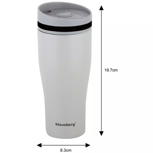 TERMICZNY KUBEK 380ml CLICK CLACK KLAUSBERG KB-7620 na Arena.pl