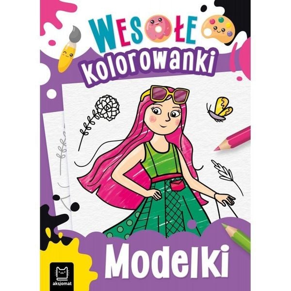 Modelki wesołe kolorowanki AKSJOMAT zdjęcie 1