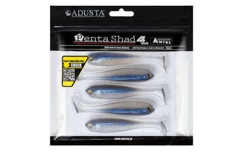 ADUSTA PENTA SHAD 108 HIUO 4 '' / 10 cm /kpl5 na Arena.pl