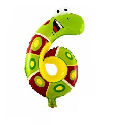 Balon 6 - cyfra sześć na Arena.pl
