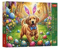 puzzle 500 premium wielkanocny piesek 37623