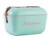 Lodówka turystyczna POLARBOX turkus + brązowy 12L