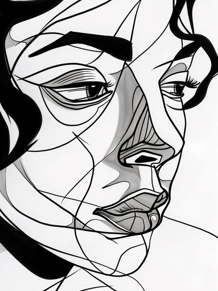 Plakat 60x80cm Portret Kobiecy zdjęcie 1