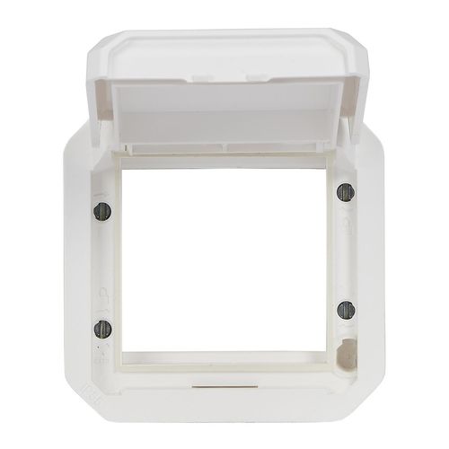 Nowe Plexo - Adapter Arteor/Mosaic z przyciemnioną klapką, mechanizm - biały - Legrand 069684L na Arena.pl