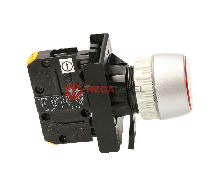 Przycisk sterowniczy czerwony 1R Spamel zdjęcie 2