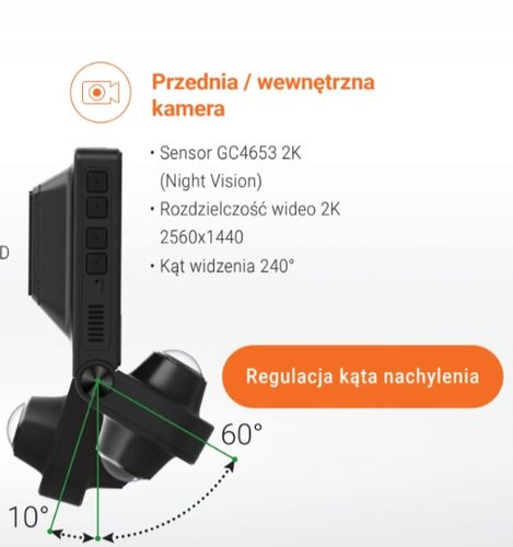 Wideorejestrator Navitel RS3 Duo Wide na Arena.pl
