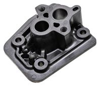 Łącznik gaźnika Kawasaki TJ45E bordo 12021-0704