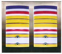 Fresco kinkiet podwójny nikiel mat 2xG9/40W 230V