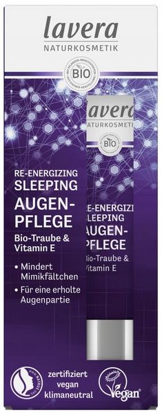 Lavera Re-Energizing Sleeping Krem p/oczy noc 15ml zdjęcie 1