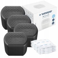 Pochłaniacz wilgoci osuszacz powietrza Wessper 4x + 4x mocny wkład 250g