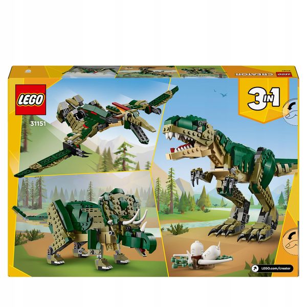 LEGO Creator 3 w 1 Tyranozaur 9+ zdjęcie 10