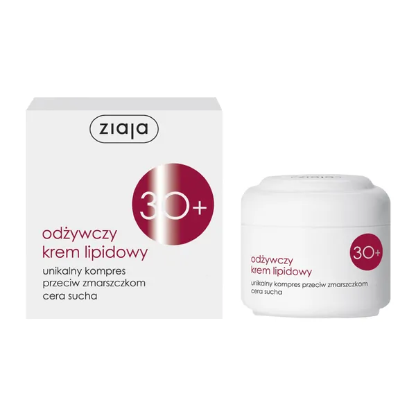 Ziaja 30+ odżywczy krem lipidowy na noc - 50ml zdjęcie 1