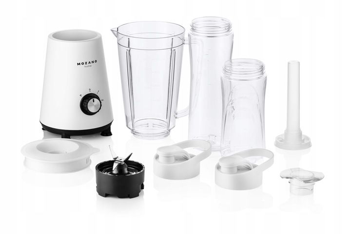 MOCNY BLENDER KIELICHOWY DO KOKTAJLI Smoothie 2 WKŁADY 2 BIDONY MIKSER zdjęcie 2