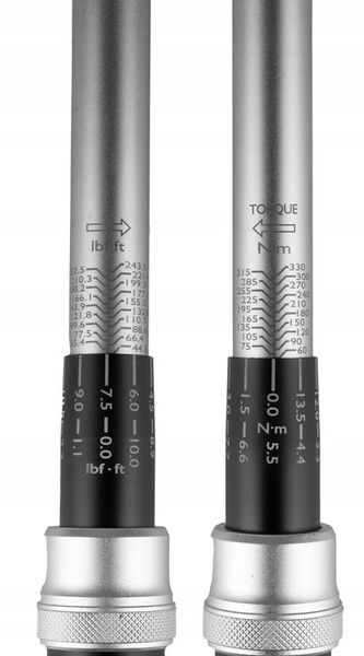 KLUCZ DYNAMOMETRYCZNY Z BLOKADĄ CERTYFIKAT KALIBRACJI ETUI 60-330NM 1/2"JCB zdjęcie 10