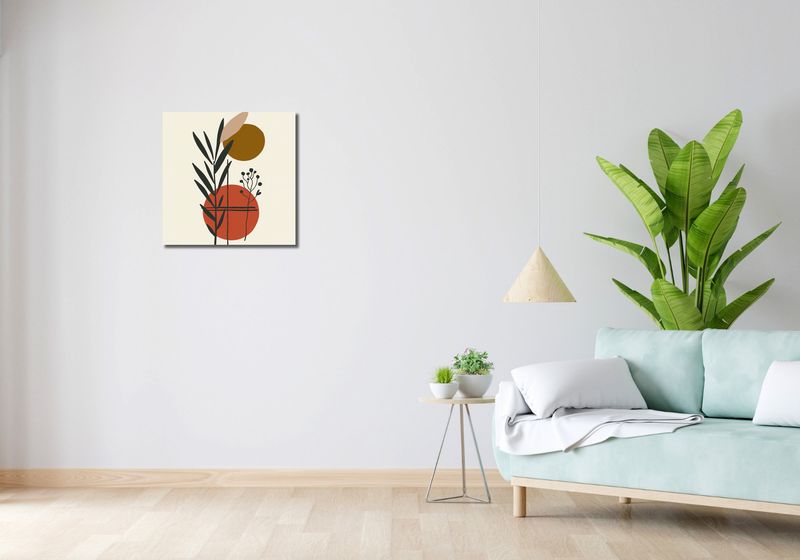 Obraz 50x50cm Kontrast w Botanice zdjęcie 2