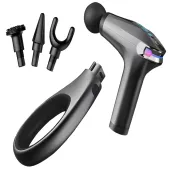 Pistolet do masażu pleców ciała nóg masażer przedłużka 4 końcówki