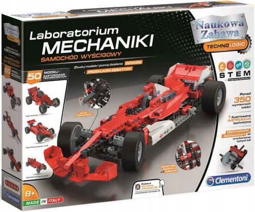 CLEMENTONI LABORATORIUM MECHANIKI FORMUŁA 1 AUTO na Arena.pl