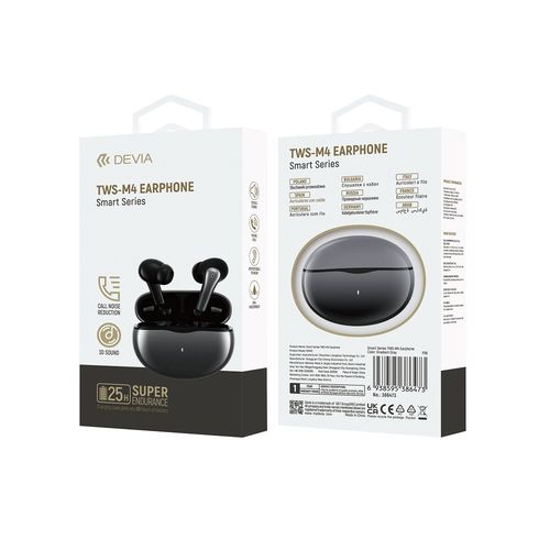 Devia słuchawki Bluetooth TWS Smart M4 granatowe na Arena.pl