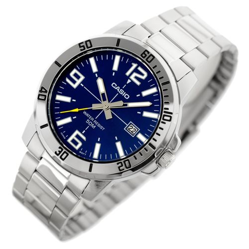 ZEGAREK MĘSKI CASIO MTP-VD01D-2B (zd175a) + BOX na Arena.pl