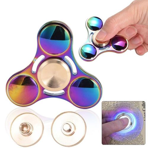 Spinner metalowy spiner hand fidget Rainbow na Arena.pl