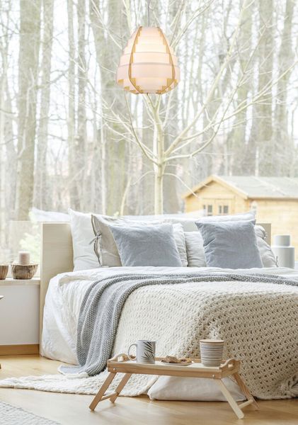 Lampa Wisząca Nagoja Beżowy zdjęcie 3