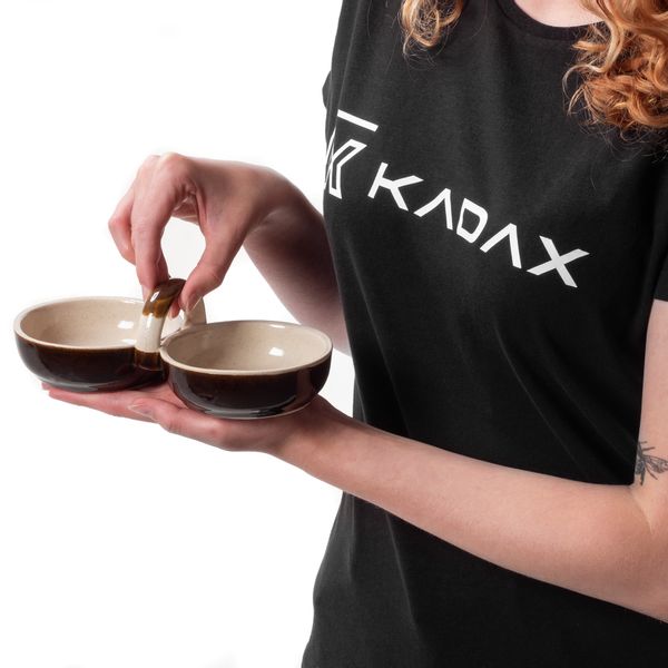 Kadax Miska Miseczka do Przekąsek 2x100ml Kamionka zdjęcie 2