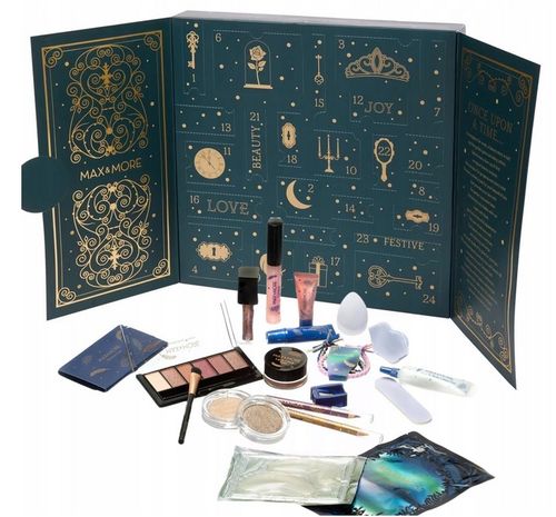 Kalendarz Adwentowy MAX & MORE 24 LUKSUSOWE kosmetyki do twarzy i ciała LOV na Arena.pl