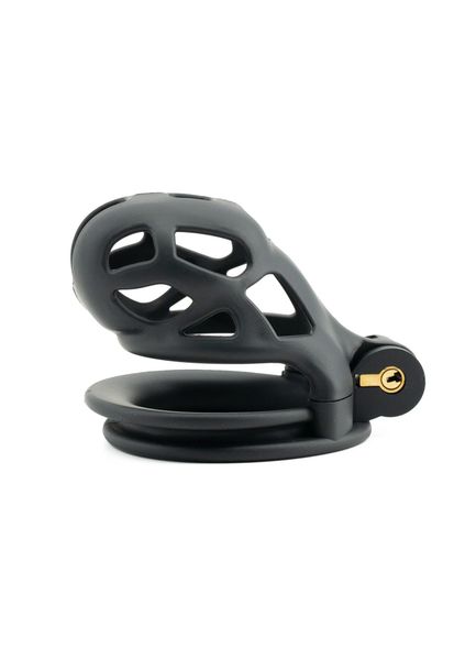Penis Prison Cock Cage Short Black zdjęcie 3