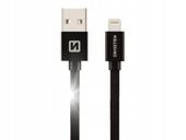 Kabel Swissten USB - Apple Lightning 0,2 m czarny