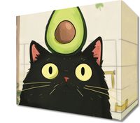 Obraz 20x20cm Awokado Na Głowie